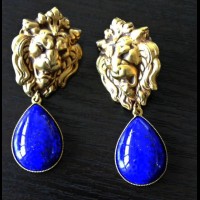 ASKEW LONDON Клипсы "Львы" ASKEW LONDON Клипсы "Львы"